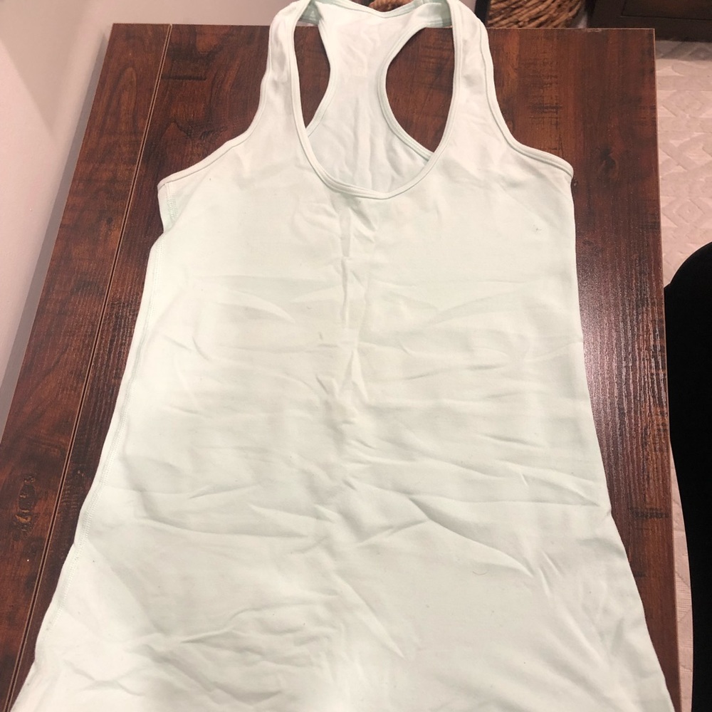 Lululemon aqua blue tank